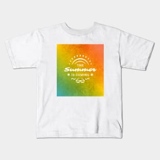 Summer is coming Kids T-Shirt